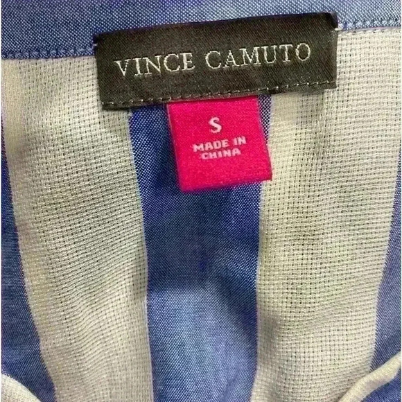 Vince Camuto High- Low button up top - Picture 6 of 7